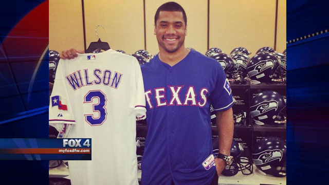 Russell Wilson Texas Rangers