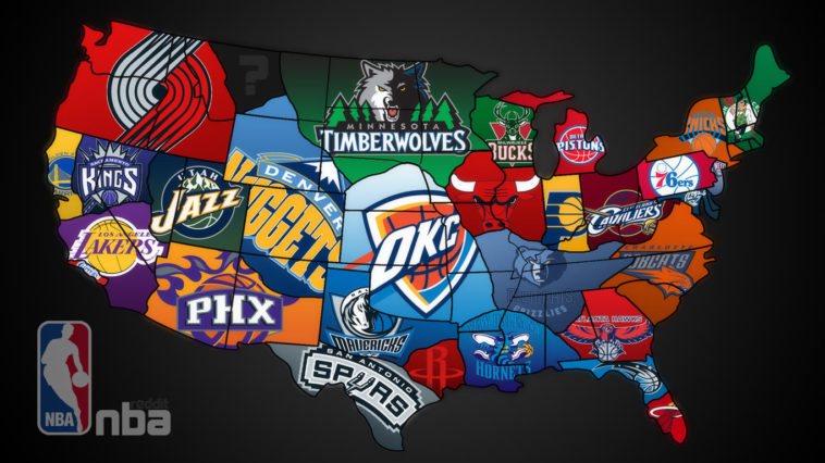 NBA Live Stream Map