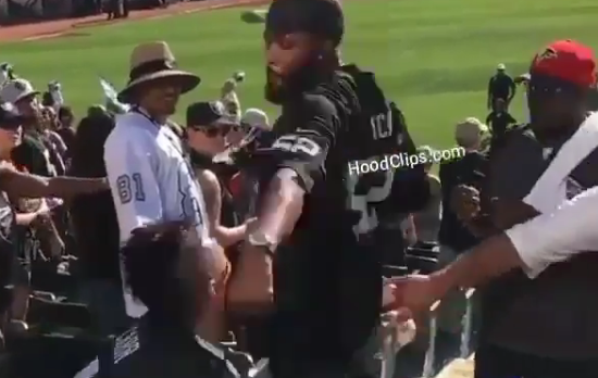 Fan Rivalry Fight Watch This Raiders Fan Get Knocked Out In Epic NFL Fan Fight – Guy Hut