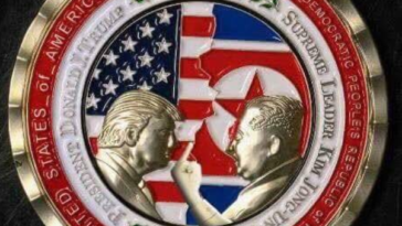 The North Korea middle finger salute is a send-up of the Trump-Kim summit. THE DEEPEST STATE